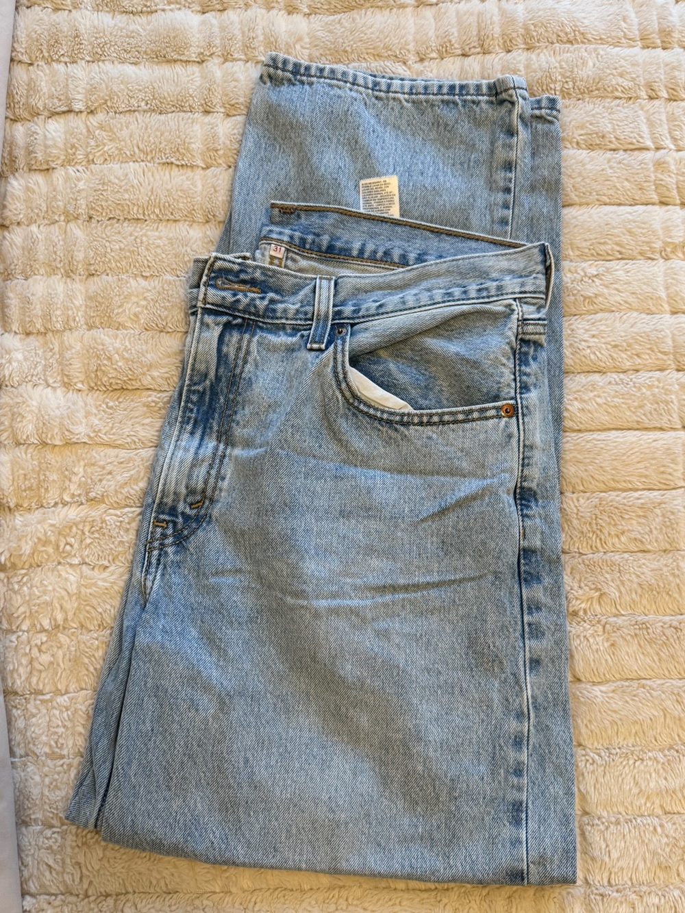 Levi’s Light Blue Women’s Straight-Leg Jeans